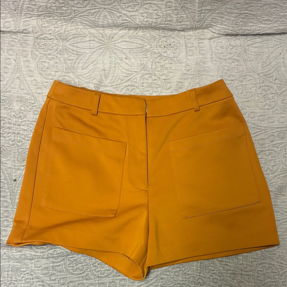 Forever 21 High Waist Mustard Shorts